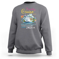 Family Cruise Sweatshirt Making Memories 2024 Summer Vacation Party Family Matching - Wonder Print Shop