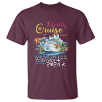 Family Cruise T Shirt Making Memories 2024 Summer Vacation Party Family Matching - Wonder Print Shop