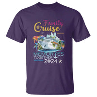 Family Cruise T Shirt Making Memories 2024 Summer Vacation Party Family Matching - Wonder Print Shop