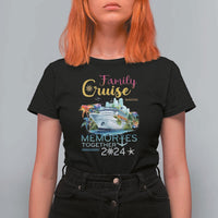 Family Cruise T Shirt For Women Making Memories 2024 Summer Vacation Party Family Matching - Wonder Print Shop