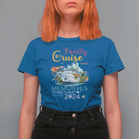 Family Cruise T Shirt For Women Making Memories 2024 Summer Vacation Party Family Matching - Wonder Print Shop