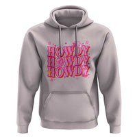 Funny Cowboy Hoodie Howdy Western Country Pink Retro Disco Ball - Wonder Print Shop