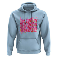 Funny Cowboy Hoodie Howdy Western Country Pink Retro Disco Ball - Wonder Print Shop