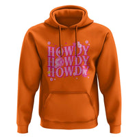 Funny Cowboy Hoodie Howdy Western Country Pink Retro Disco Ball - Wonder Print Shop