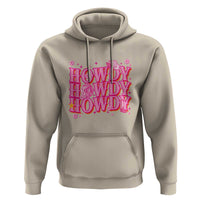 Funny Cowboy Hoodie Howdy Western Country Pink Retro Disco Ball - Wonder Print Shop