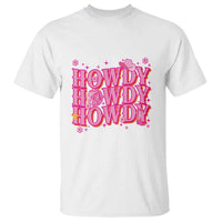 Funny Cowboy T Shirt Howdy Western Country Pink Retro Disco Ball - Wonder Print Shop