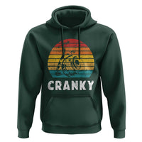 Fishing Lover Hoodie Cranky Vintage Retro Crankbait Fishermen - Wonder Print Shop