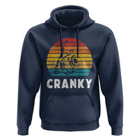 Fishing Lover Hoodie Cranky Vintage Retro Crankbait Fishermen - Wonder Print Shop
