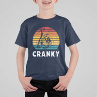Fishing Lover T Shirt For Kid Cranky Vintage Retro Crankbait Fishermen - Wonder Print Shop