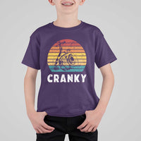 Fishing Lover T Shirt For Kid Cranky Vintage Retro Crankbait Fishermen - Wonder Print Shop