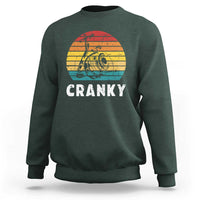 Fishing Lover Sweatshirt Cranky Vintage Retro Crankbait Fishermen - Wonder Print Shop