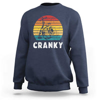 Fishing Lover Sweatshirt Cranky Vintage Retro Crankbait Fishermen - Wonder Print Shop