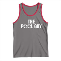 Funny Swimming Lover Tank Top The Pool Guy Expert - Wonder Print Shop