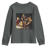 Funny Girls Will Be Girls Feminist Women Youth Sweatshirt - Wonder Print Shop