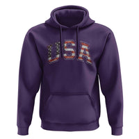 Funny USA Patriotic 4th of July American Flag Hoodie - Wonder Print Shop