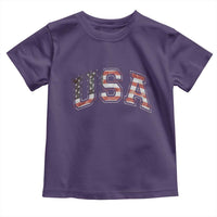 Funny USA Patriotic 4th of July American Flag Toddler T Shirt - Wonder Print Shop