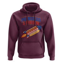 Pig Missiles And Freedom Hot Dog 4th of July Humor Hoodie