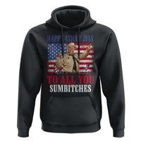 Happy 4th of July To All You Sumbitches Hoodie Funny Smokey Patriotic American 70s Movie The Bandit