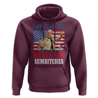 Happy 4th of July To All You Sumbitches Hoodie Funny Smokey Patriotic American 70s Movie The Bandit