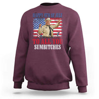 Happy 4th of July To All You Sumbitches Sweatshirt Funny Smokey Patriotic American 70s Movie The Bandit