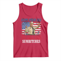 Happy 4th of July To All You Sumbitches Tank Top Funny Smokey Patriotic American 70s Movie The Bandit