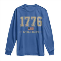 1776 National Champs 250th Anniversary USA 4th of July Long Sleeve Shirt
