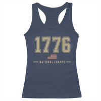 1776 National Champs 250th Anniversary USA 4th of July Racerback Tank Top