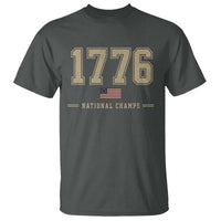 1776 National Champs 250th Anniversary USA 4th of July T Shirt