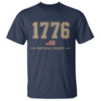 1776 National Champs 250th Anniversary USA 4th of July T Shirt