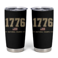 1776 National Champs 250th Anniversary USA 4th of July Tumbler Cup