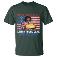 Lemon Pound Cake And Freedom T Shirt 4th of July Hip Hop Edgy Humor Rap Fan