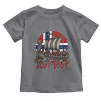 Ro Ro Norway Toddler T Shirt Norwegian Viking Row Longship Norge Football Fan