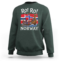 Ro Ro Norway Viking Row Sweatshirt Norwegian Flag Longship for Norge Football Fan
