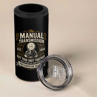 The Manual Transmission Preservation Society Get Your Shift Together 4 in 1 Can Cooler Tumbler Funny Manual Car Guy