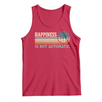 Happiness Is Not Automatic 5 Speed Manual Transmission Car Tank Top