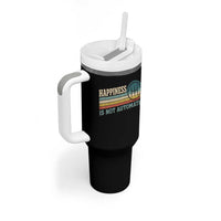 Happiness Is Not Automatic 5 Speed Manual Transmission Car Tumbler With Handle