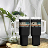 Happiness Is Not Automatic 5 Speed Manual Transmission Car Tumbler With Handle
