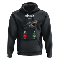 Shark Calling Meme Mispelled Shak Incoming Call Humor Hoodie