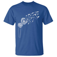 Shark Dandelion Flower for Ocean Wildlife Lover T Shirt