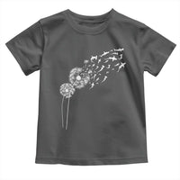 Shark Dandelion Flower for Ocean Wildlife Lover Toddler T Shirt