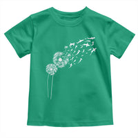 Shark Dandelion Flower for Ocean Wildlife Lover Toddler T Shirt