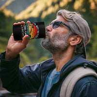 I'm Not Retired Travel Planning Is Hard Work Funny Retirement Vacation 4 in 1 Can Cooler Tumbler