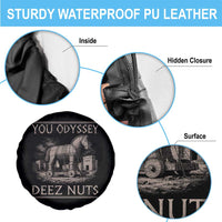 You Odyssey Deez Nuts Funny Trojan Horse Spare Tire Cover Inappropriate Adult Humor Ancient Greek