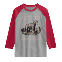 You Odyssey Deez Nuts Funny Trojan Horse Raglan Shirt Inappropriate Adult Humor Ancient Greek