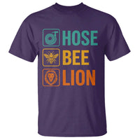 Hose Bee Lion Funny Meme Word Pun Retro T Shirt