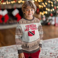 Trinidad And Tobago Athletic Throwback Design Ugly Christmas Sweater Vintage Trinidadian Flag