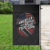American Grown WIth Trinidad Roots Garden Flag Proud Trinidadian and Tobagonian Americans