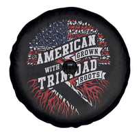 American Grown WIth Trinidad Roots Spare Tire Cover Proud Trinidadian and Tobagonian Americans