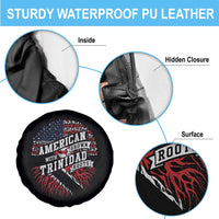 American Grown WIth Trinidad Roots Spare Tire Cover Proud Trinidadian and Tobagonian Americans