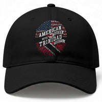 American Grown WIth Trinidad Roots Baseball Cap Proud Trinidadian and Tobagonian Americans